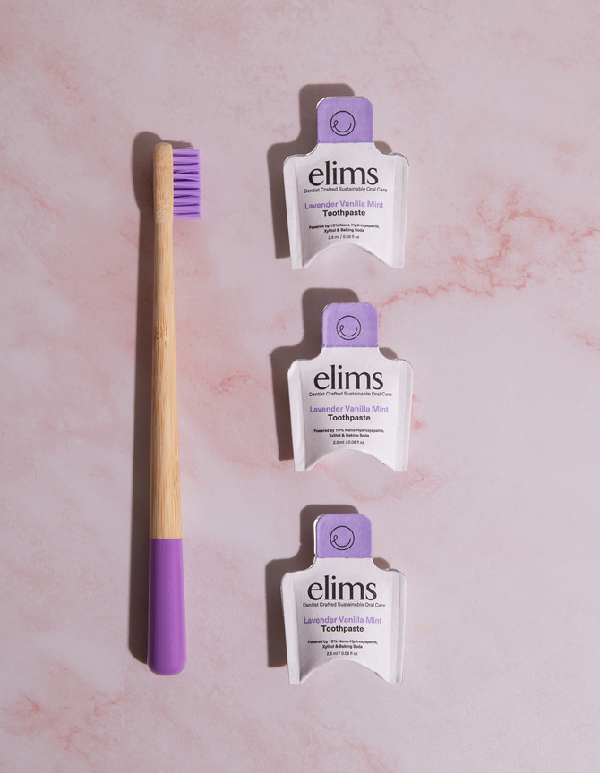 Reflection Toothpaste in Lavender Vanilla Mint - Mini Sample Packs (50 ...