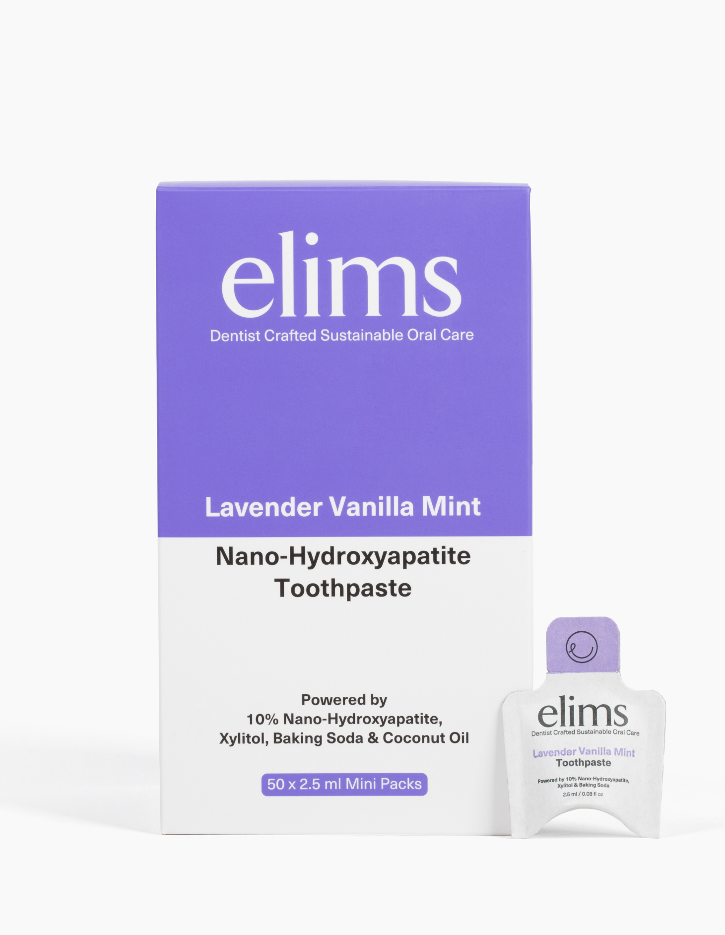 Reflection Toothpaste in Lavender Vanilla Mint - Mini Sample Packs