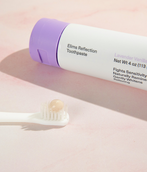 ELIMS lavender vanilla mint toothpaste with nano-hydroxyapatite